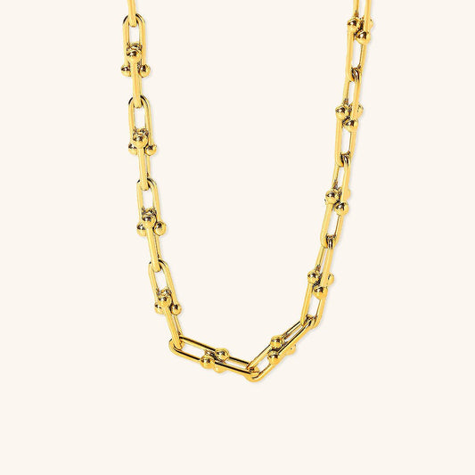 Cascade Gold Chain Necklace