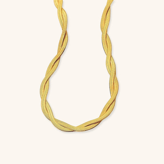 Lysa Twisted Chain Necklace