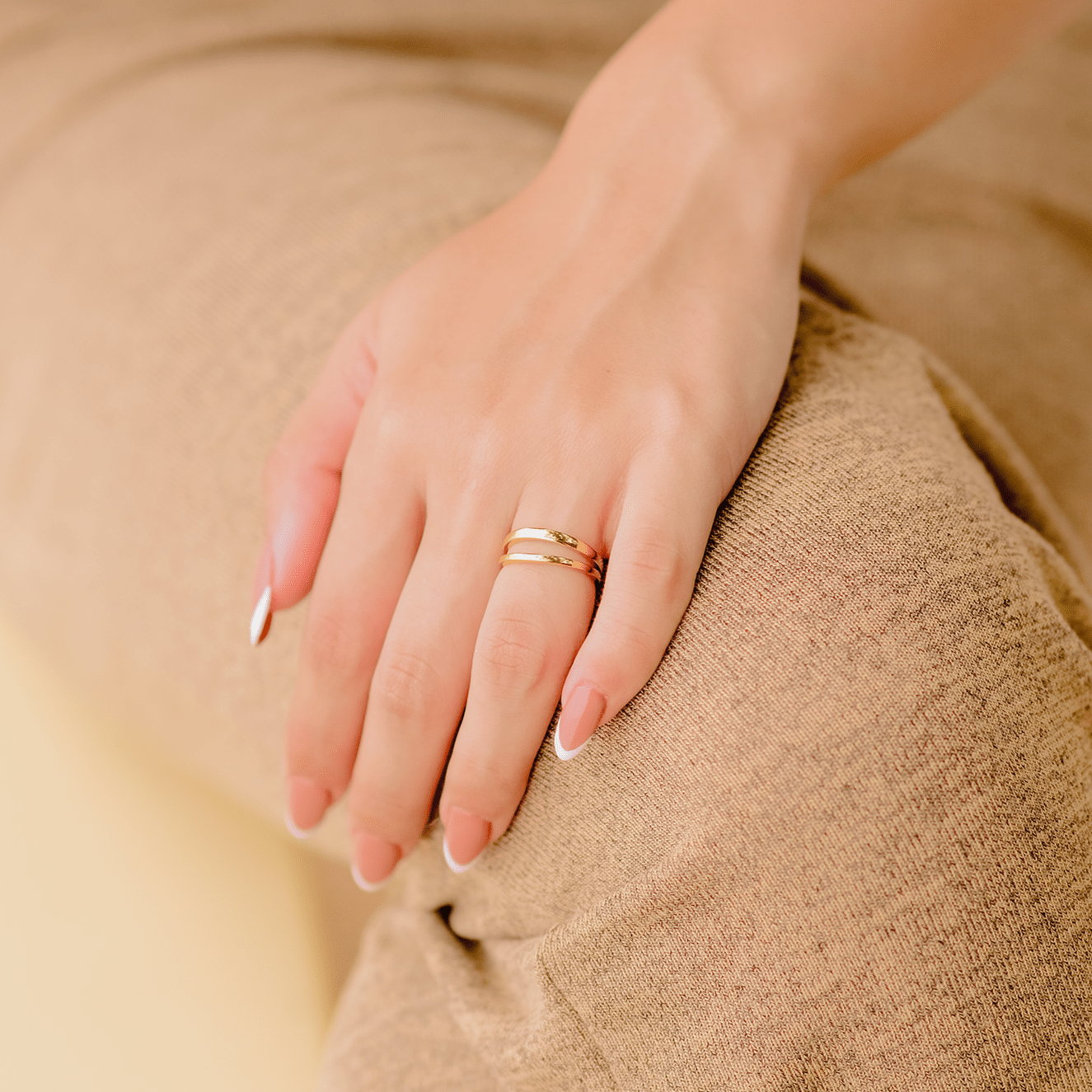 Olivia Layered Gold Ring