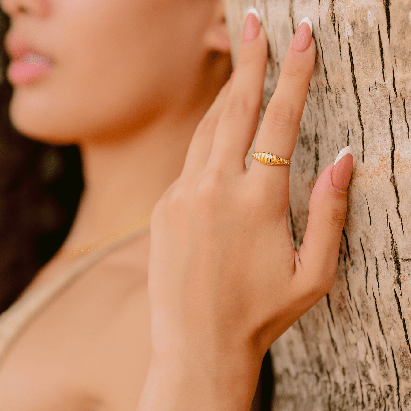 Venn Gold Ring